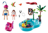 PLAYMB SMALL POOL WITH WATER SPRAYER