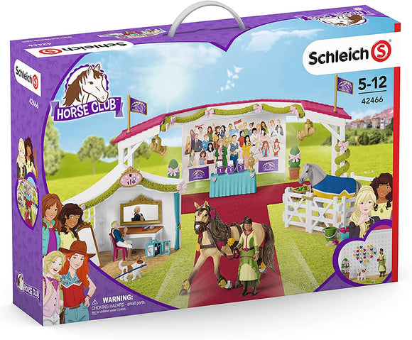 SCHLEICH HORSE CLUB BIG HORSE SHOW WITH DRESSING TENT
