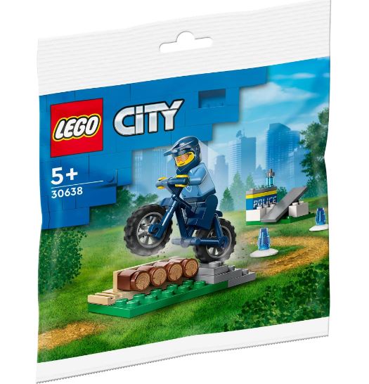 LEGO POLYBAG CITY POLICE BICYCLE TRAINING