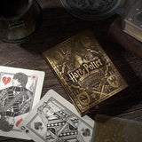 BICYCLE CARDS THEORY 11 HARRY POTTER YELLOW HUFFLEPUFF