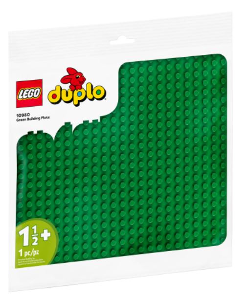 LEGO DUPLO GREEN BUILDING PLATE