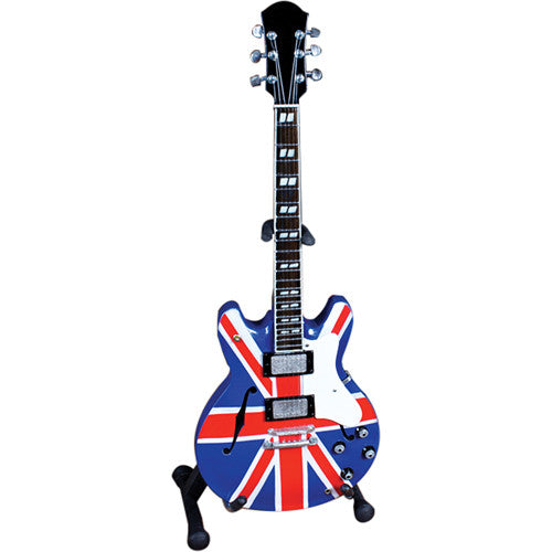 MINI GUITARS OASIS NOEL GALLAGHER UNION JACK – The Discovery Hut