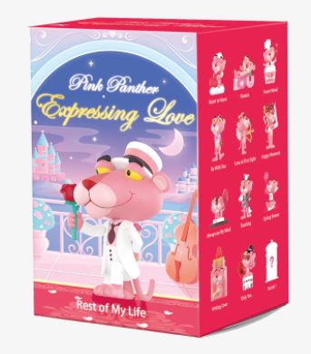 POP MART PINK PANTHER EXPRESSING LOVE SERIES (12)