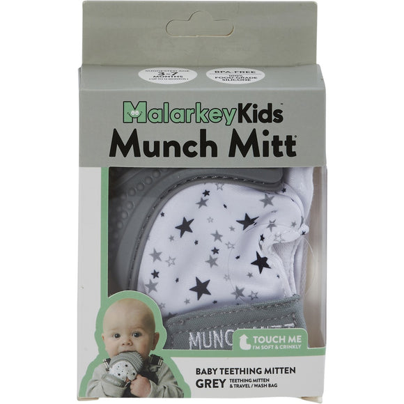 MK MUNCH MITT GREY STARS