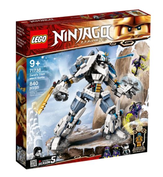 *LEGO NINJAGO ZANES TITAN MECH BATTLE