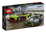 LEGO SPEED CHAMPIONS ASTON MARTIN AMR PRO AND VANTAGE GT3