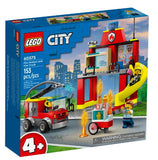 LEGO 4+ CITY FIRE STATION & TRUCK