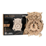 DIY MECHANICAL OWL CLOCK