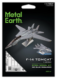 METAL EARTH MILITARY JET F-14 TOMCAT