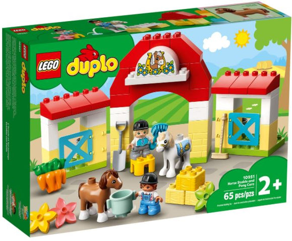 LEGO DUPLO HORSE STABLE & PONY CARE