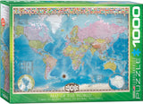 PZ 1000 EG MAP OF THE WORLD