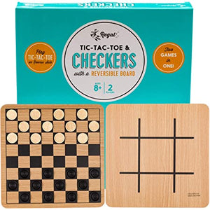 GM REGAL TIC TAC TOE AND CHECKERS