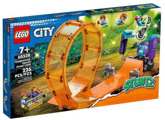 LEGO CITY STUNT SMASHING CHIMPANZEE STUNT LOOP