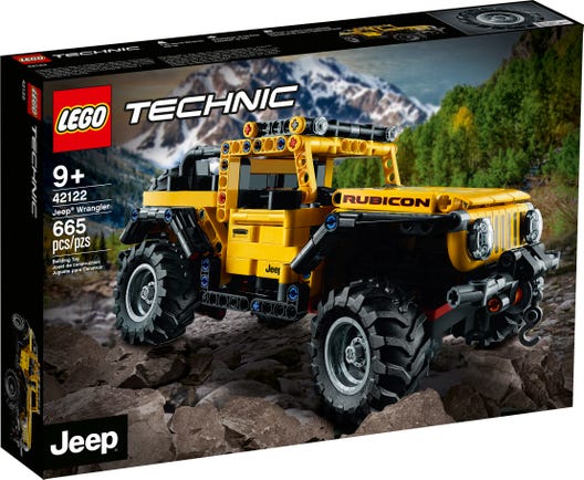 *LEGO TECHNIC JEEP WRANGLER