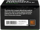 GM CAH EXP GREEN CARDS AGAINST HUMANITY