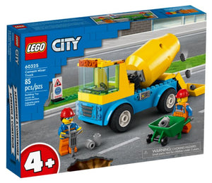 LEGO 4+ CITY CEMENT MIXER TRUCK