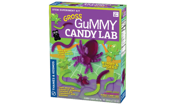 TK GEEK CO GROSS GUMMY CANDY LAB: WORMS AND SPIDERS