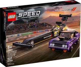 *LEGO SPEED CHAMPIONS MOPAR DODGE DRAGSTER & '70 DODGE CHALLENGER