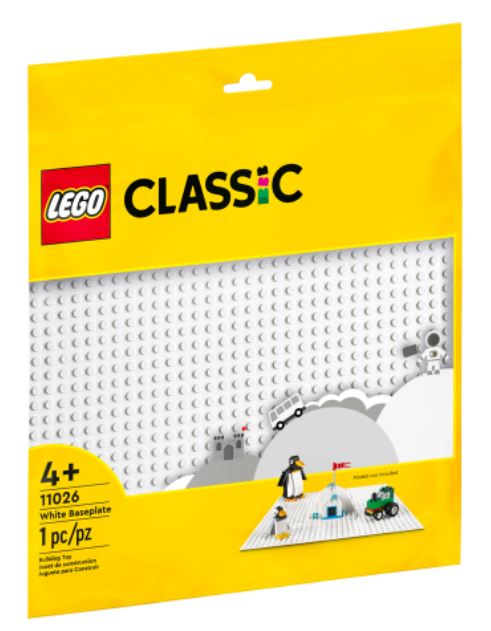 LEGO CLASSIC BASEPLATE WHITE