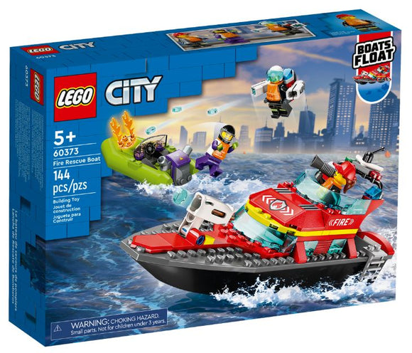 LEGO CITY FIRE RESCUE BOAT