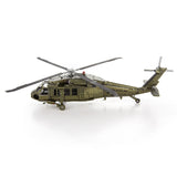 METAL EARTH MILITARY HELICOPTER BLACKHAWK