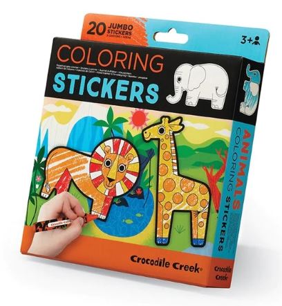 CC COLORING STICKERS ANIMALS