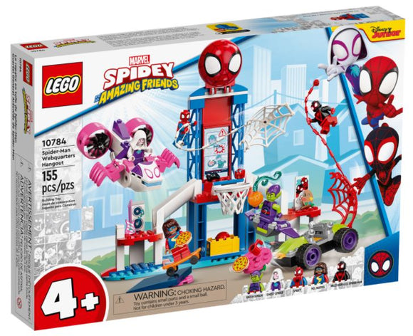 LEGO 4+ SPIDEY SPIDER-MAN WEBQUATERS HANGOUT