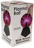 PLASMA BALL PURPLE 6"
