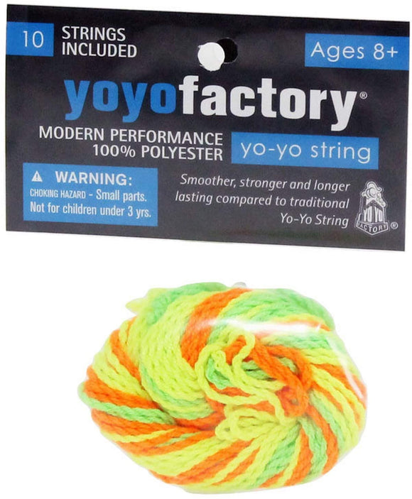 YOYO FACTORY 10 PACK POLYESTER STRING