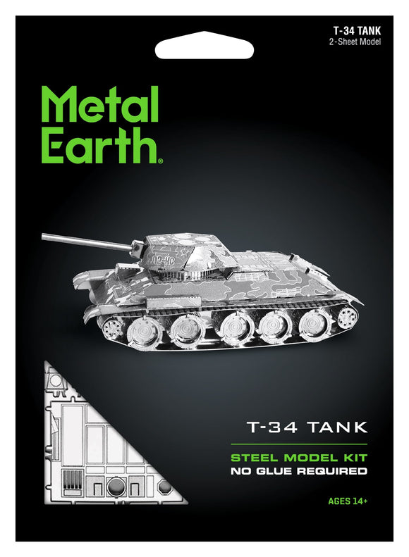 METAL EARTH TANK T-34