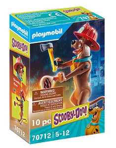 PLAYMB SCOOBY-DOO COLLECTIBLE FIREFIGHTER FIGURE