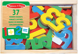 MD WOODEN MAGNETS NUMBERS