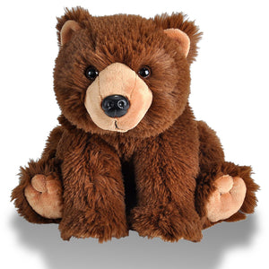 KM CUDDLEKINS BROWN BEAR 12"