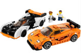 LEGO SPEED CHAMPIONS MCLAREN SOLUS GT & MCLAREN F1 LM