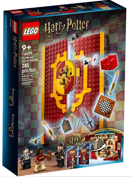 LEGO HP GRYFFINDOR HOUSE BANNER